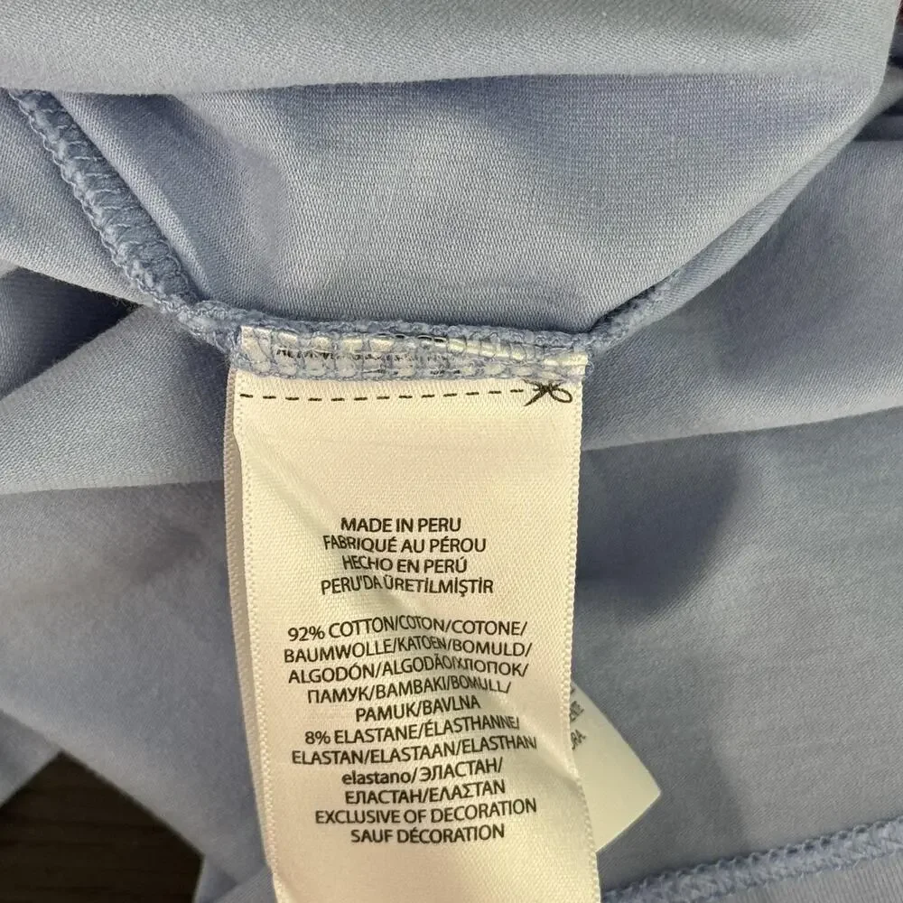 Polo Ralph Lauren Shirt Mens XL Stretch Lisle Light Blue Golf Performance Soft